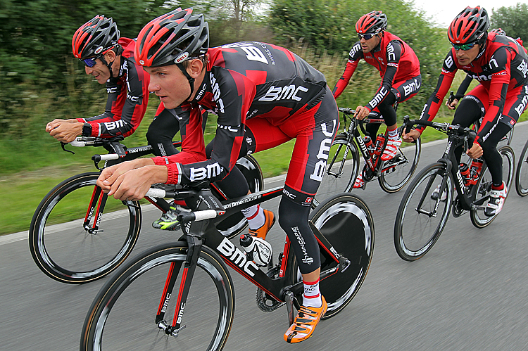 Team BMC at Tour De France 2014